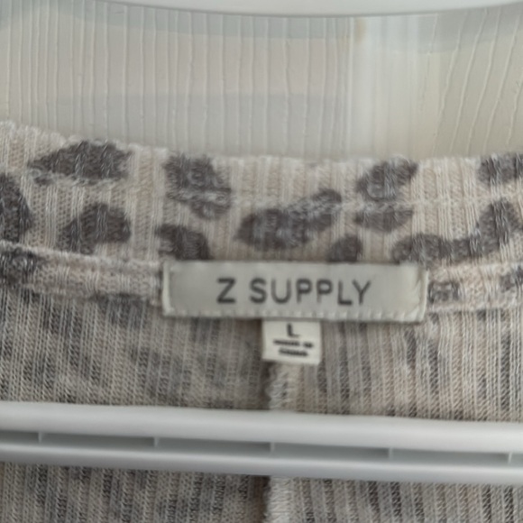 Z Supply - Calli Rib Hacci Cardigan - L - Picture 3 of 6